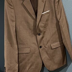 The Kooples Men’s Wool Slimfit Lt. Brown Blazer
